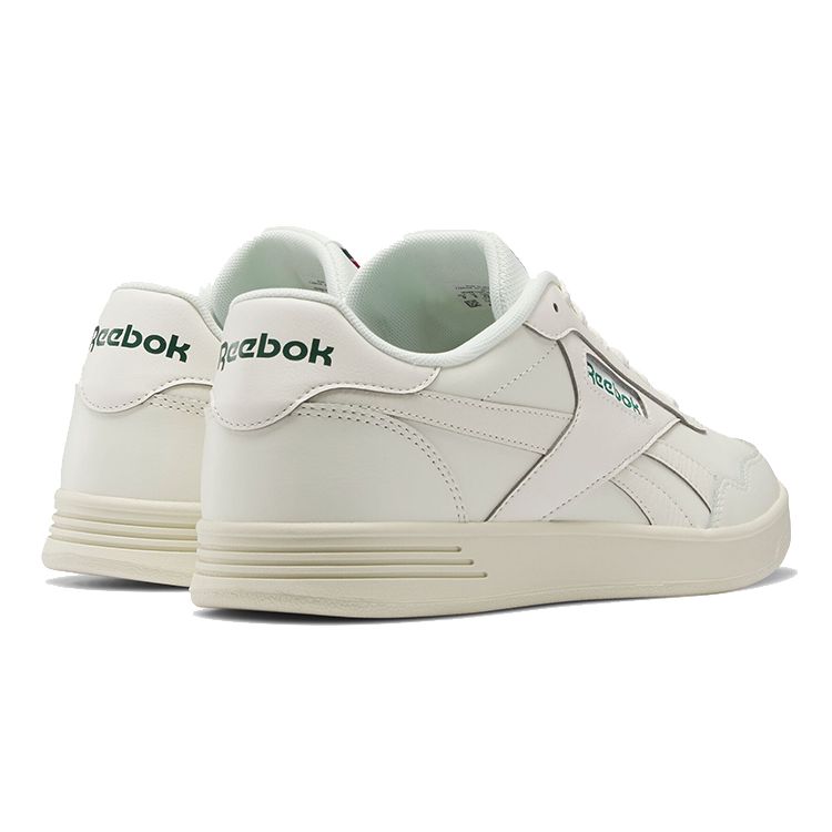 Reebok Court Advance Chalk Dark Green Unisex Sneakers Cream Flash-Red 100010620