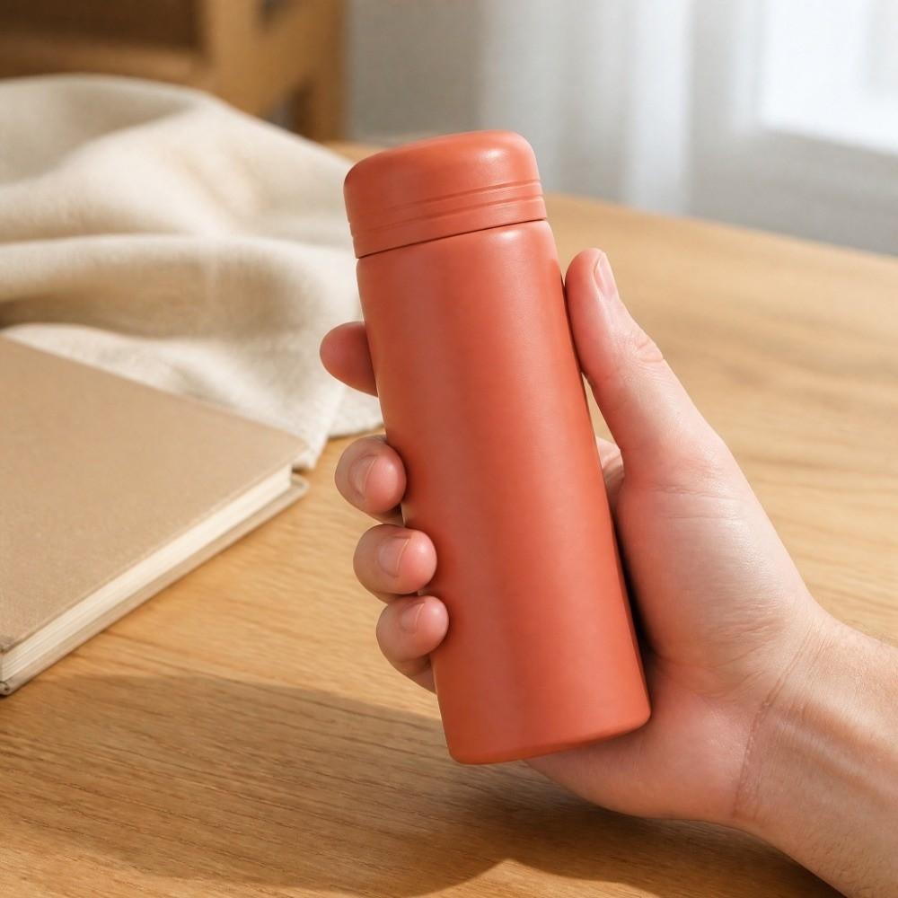 Lightweight Pocket Insulated Cup 304 Stainless Steel Thermal Bottle Cute Mini Thermoses Cup  Office