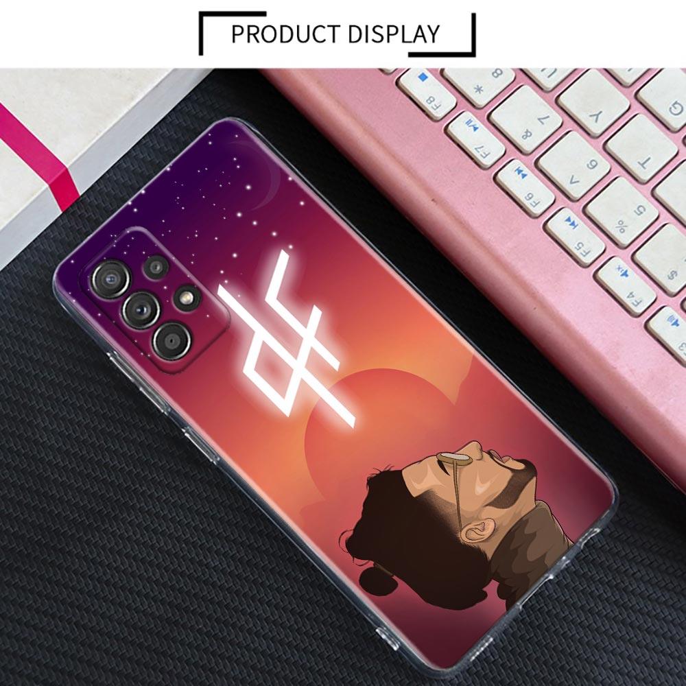 PNL QLF Rapper Singer Phone Case For Samsung Galaxy S23 S24 S22 S25 Ultra Plus Soft Cover For Galaxy S25+ S24+ S23+ S22+ Fundas