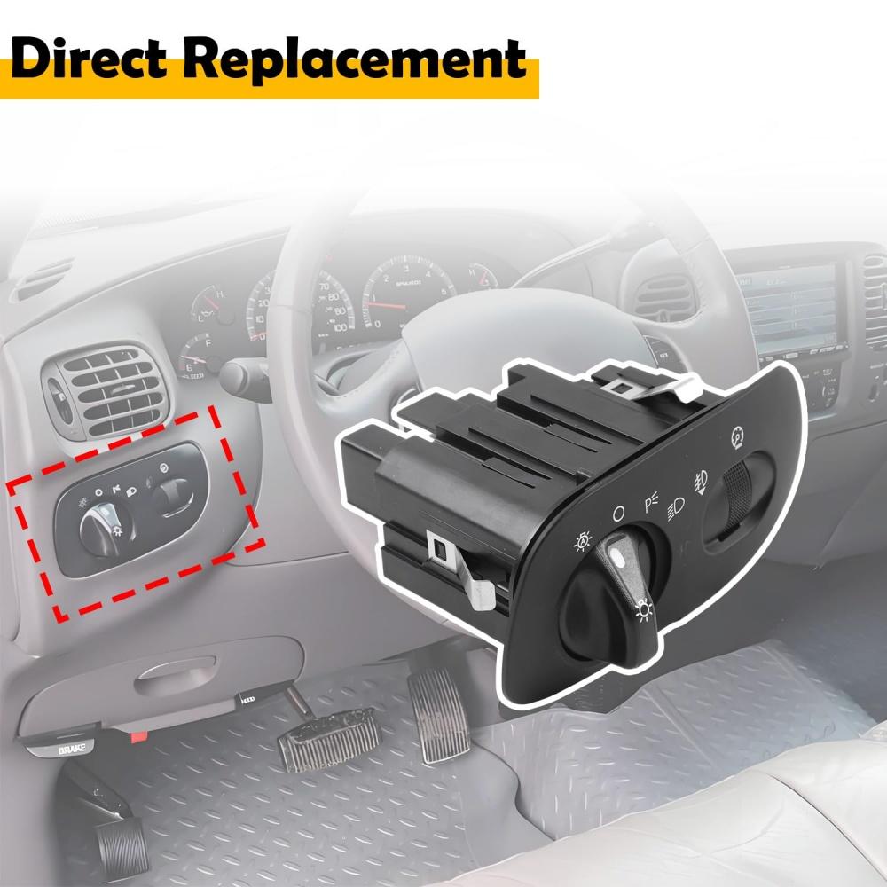 Выключатель света фар YL3Z11654DAA YL3Z11654DAB Для Ford F150 F-150 2000-2004