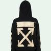 OFF WHITE Толстовка с лентой Diag Arrows OMBB037R20E300021048