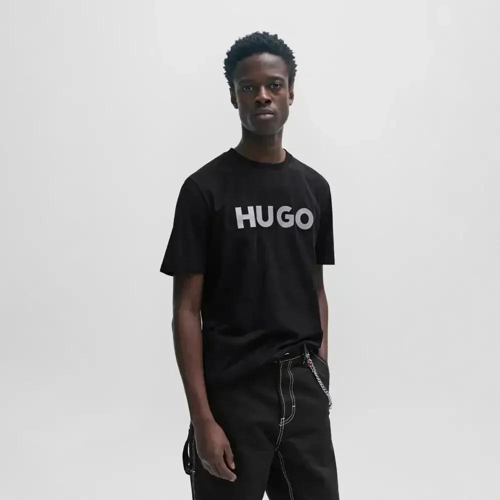 Высококачественная брендовая мужская футболка HUGO с коротким рукавом, роскошная футболка, летняя повседневная хлопковая женская футболка, модная детская одежда, футболки