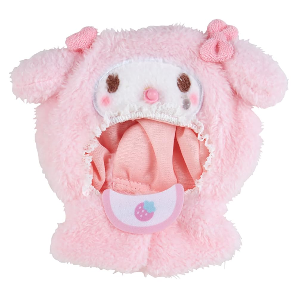Sanrio My Melody Plush Costume Enjoy Idol Baby Item My Melody x x 3cm Character SANRIO 183172 Dress-Up 13.6 14.2
