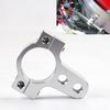Oikabio 27mm, Aluminum Steering Damper, Fork Frame, Mounting Clamp Bracket, Foot Fixer, Motorcycle Modification, Silver