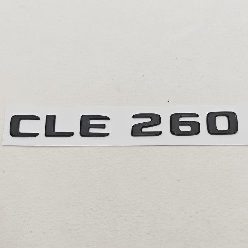 3D ABS Автомобильные Буквы Логотип CLE200 CLE260 CLE300 Шильдик Задний Багажник Наклейки Для Mercedes Benz C238 A238 Авто Стикер Аксессуары QQ74