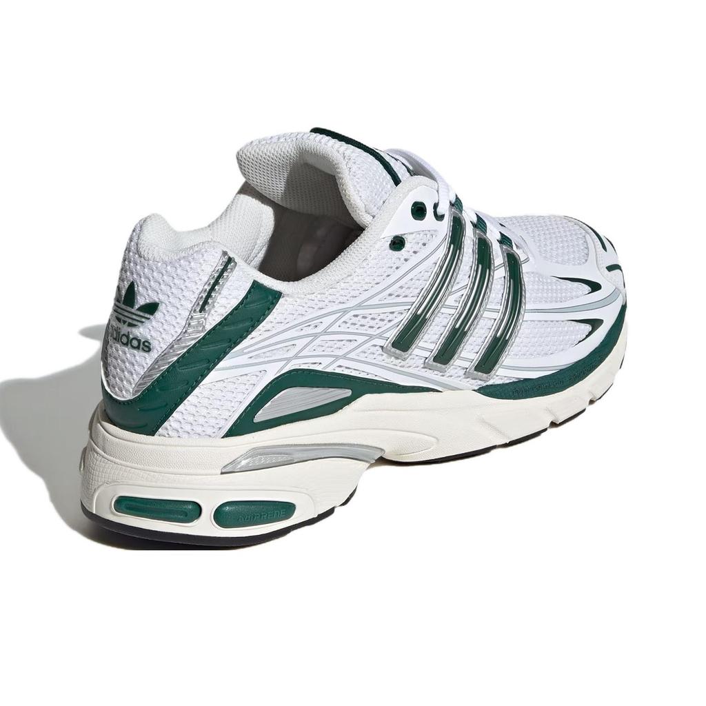 Adidas Originals Adistar Cushion Soft Comfortable Non-Slip Durable Low-Top Running Shoes Unisex Sneakers White Green IH3385