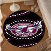 Manly Sea Eagles Crest Round mat, Anti-slip Circle Carpet Chair rug For livingroom,Bedroom, doormat home decor Gift Christmas Gifts