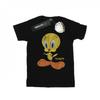 Looney Tunes Mens Tweety Pie Distressed T-Shirt