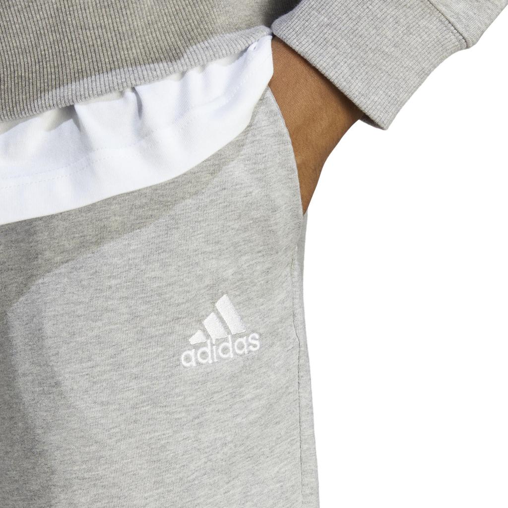 adidas Мужские джоггеры Essentials с однотонным логотипом и принтом, серые, IC9411