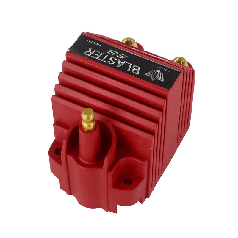Hypertune - Universal Blaster Ss 12V High Output External Male E-Core Ignition Coil With Kits Adaptor With PQY JR-EIC00-K