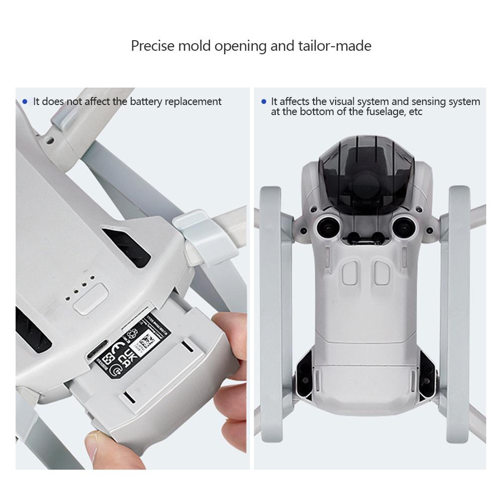 Комплект поплавков для посадочных полозьев Расширение Для DJI Mini 4 Pro/Mini 3 PRO/Mini3 Дрон Посадочное шасси для воды Тренировочное оборудование Аксессуары