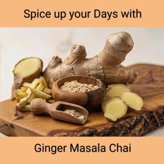 Tea Sense Ginger Masala Chai|800 Gram|Spicy & Healthy Blend |Assam Ctc,Dried Ginger,Black Pepper|Aromatic And Strong Flavour|Chaipatti,Tea Powder
