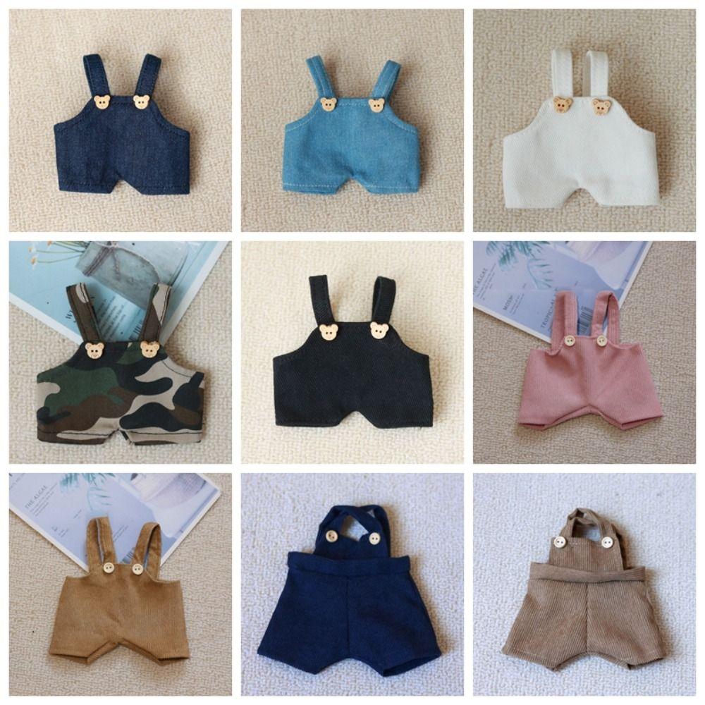 Colorful Idol Dolls Pants Corduroy 23cm Wallace Gromit Dog Clothes 20cm Cotton Doll Clothes