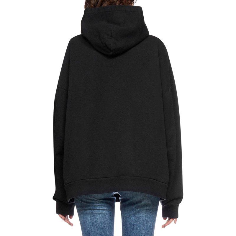 Balenciaga Логотип Retail Therapy Хлопковая толстовка Черный 675003TLVA91361