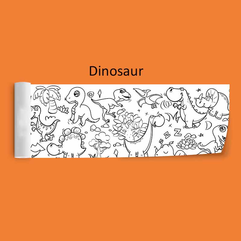 30*89 см детские граффити свитки очень длинные детский сад детские цветные рулоны инструмент для рисования бумажные развивающие игрушки