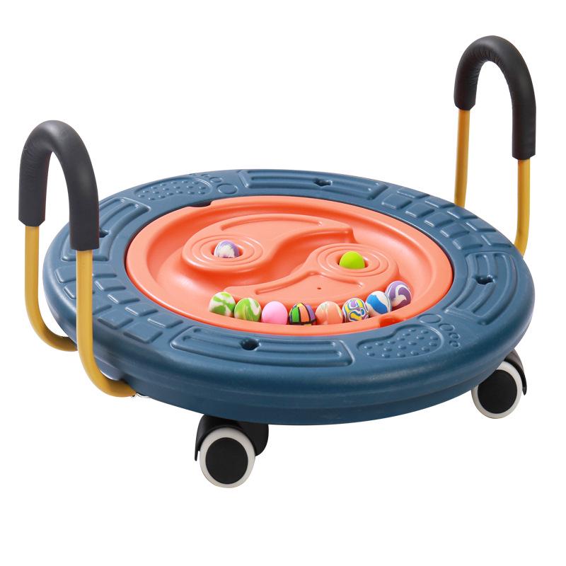 Детский сенсорный тренировочный самокат и набор балансировочных дисков