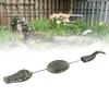 Simulated Floating Crocodile Decoy 3 Segment Plastic Multifunctional Floating  Sculpture Fade Proof for Garden Pool