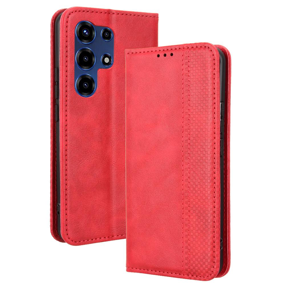 Flip Cases for Itel Super 26 Ultra / Itel S26 Ultra PU Leather Full-Body Protection Durable Phone Case