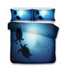 Beach Sea Turtle Bedding Doona Duvet Quilt Cover Set Gift Single Double Queen