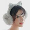 Women's Winter Warm Cycling Ear Protection: Thick Plush Earmuffs for Cold-Weather Comfort and Versatility