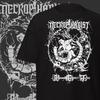 Футболка Necrophagist Одежда в стиле хэви-метал для поклонников техничного металла