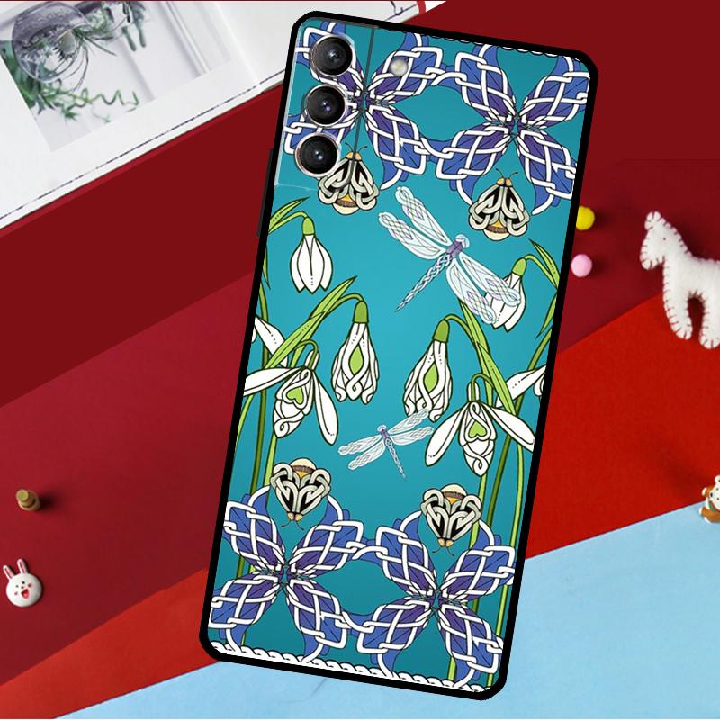 Outlander Funda For Samsung Galaxy S25 S24 S21 S22 S23 Ultra S9 S10 Plus S20 FE S24 FE Phone Case