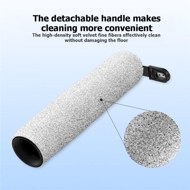 J1UL1N Replacement Set Microfiber Roller Brush And Sponge Filter For Tineco Art Station Pod Floor Washer