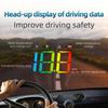 M4 OBD/EOBD HUD Автомобильный Цветной Светодиодный Проекционный Дисплей Метр Цифровой Проектор на Лобовое Стекло Умный Спидометр Об/мин Температура Воды Напряжение