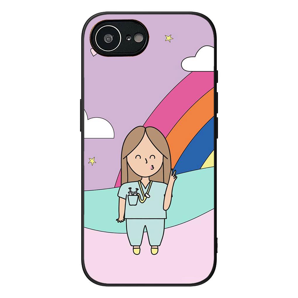 Cover for Motorola Moto Edge 50 30 Fusion 40 NEO Ultra Pro E14 G20 E15 G35 G84 G13 G53 Phone Case Cartoon Medicine Doctor Nurse