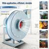 Промышленный высоконапорный вентилятор для удаления пыли 380 В - Мощный центробежный вентилятор для транспортировки материалов и подачи гранул