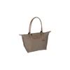 New LONGCHAMP Le Pliage Club Nylon Fabric Long Handle Shoulder Bag Trumpets Women's Brown 2605619P18