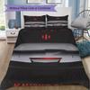 Knight-Hero Pattern Bedding,Quilt Set Quilt Cover Pillowcase Home Birthday Gift (1*duvet Cover+2*pillowcase,without core)ZSJT0917335