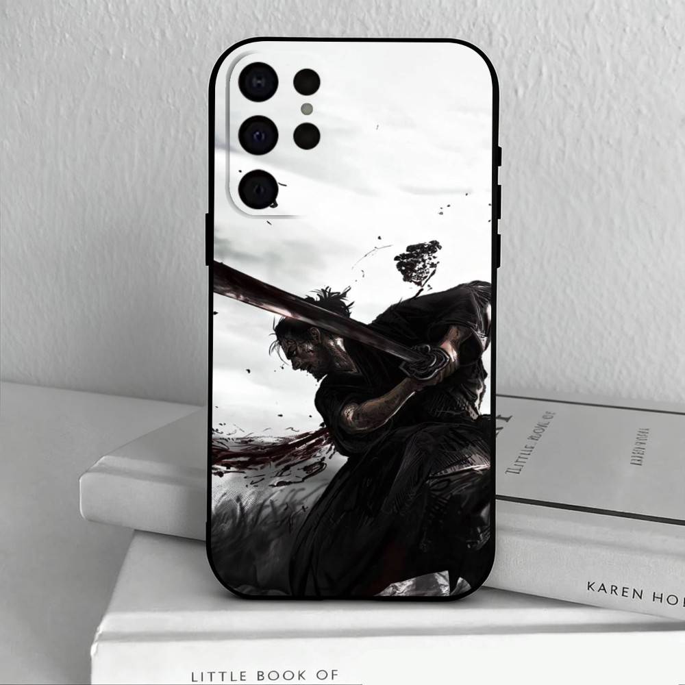 M-Miyamoto V-Vagabond M-Musashi   Phone Case For Samsung S25,S24,S21,S22,S23,S30,Ultra,S20,Plus,Others Soft Black Cover