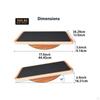 Wooden Balance Board Wobble Workout Lightweight Non Slip Surface Birthday Gift Exercise