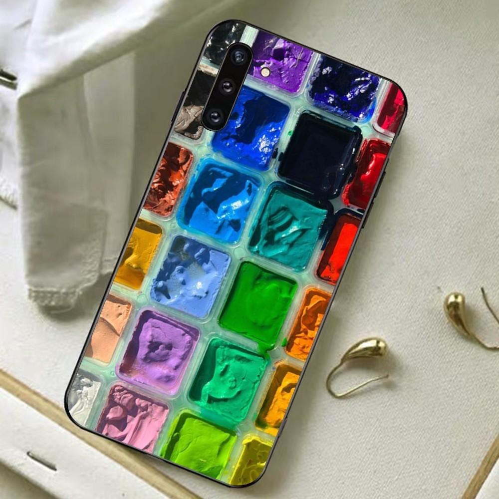 Палитра акварельных красок Ящик для рисования Чехол для телефона Для Samsung A 13 21 30 31 32 51 52 53 70 Для Huawei Honor 50 60 70 Для OPPO