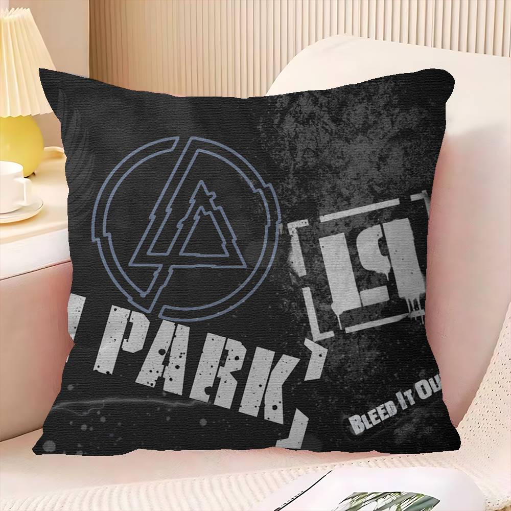 Rock Band L-Linkin Cool P-Park 45*45Cm Cushion Cover Pillow Cover Decor Pillowcase Home Pillowcase For Couch Pillow