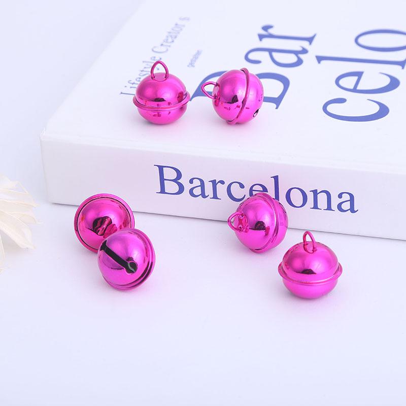 3 см Золотой Брелок с Большим Отверстием и Подвеска-Колокольчик для Ошейника Питомца - Рождественское Украшение