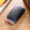 Новый кошелек Rfid из искусственной кожи, металла и алюминия, держатели банковских карт, кредитные карты, держатели карт, удостоверения личности, чехлы для карт