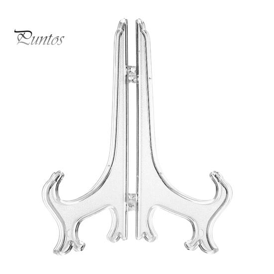 Plate Display Rack Safe Wide Application Triangle Structure Portable Easels Dish Rack Holder for Hotel Kitchen
