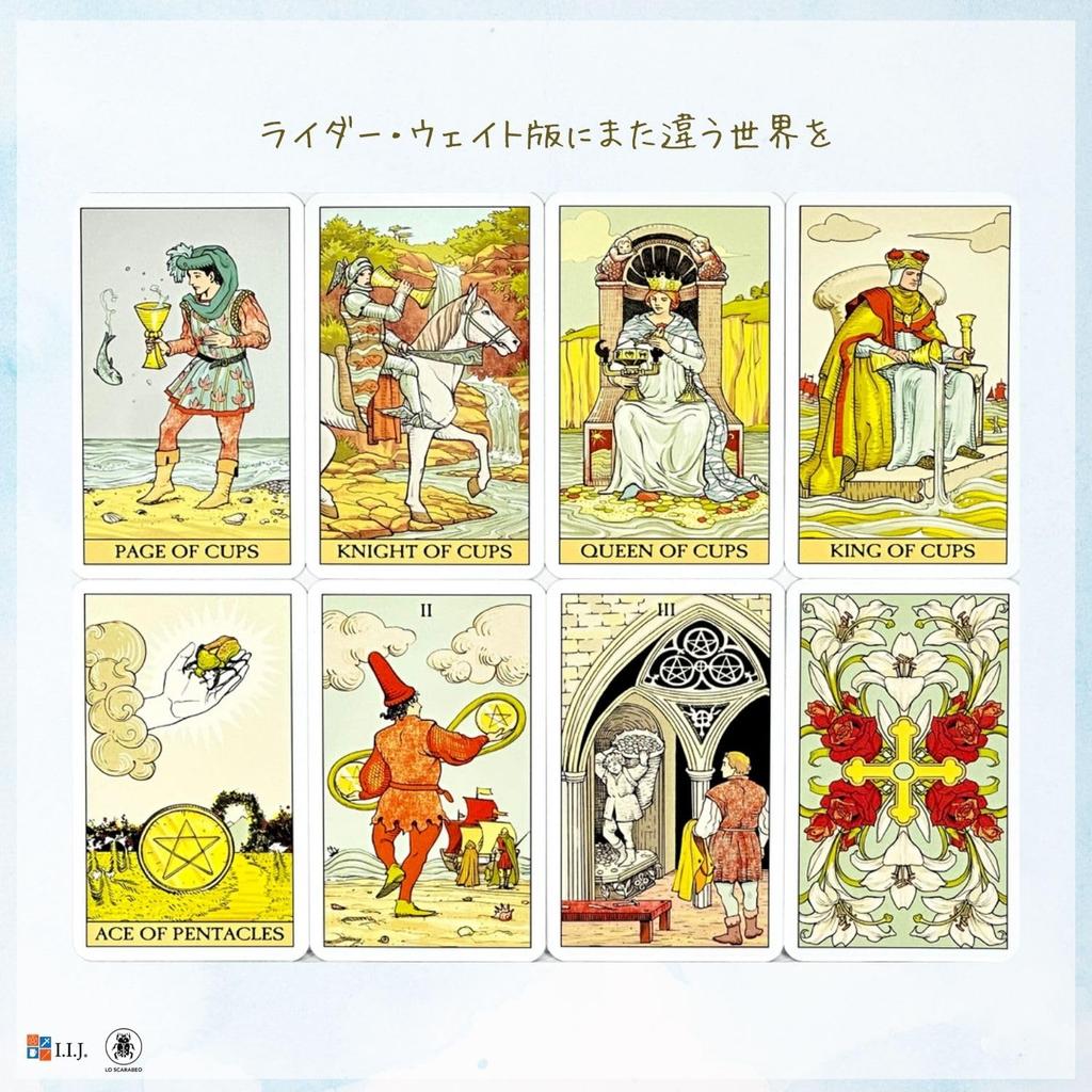 Tarot Cards 78 Cards Waite Edition Miniature Tarot Fortune Telling Tarot Mini After Tarot Japanese Instruction Manual Included I.I.J [After MINI]