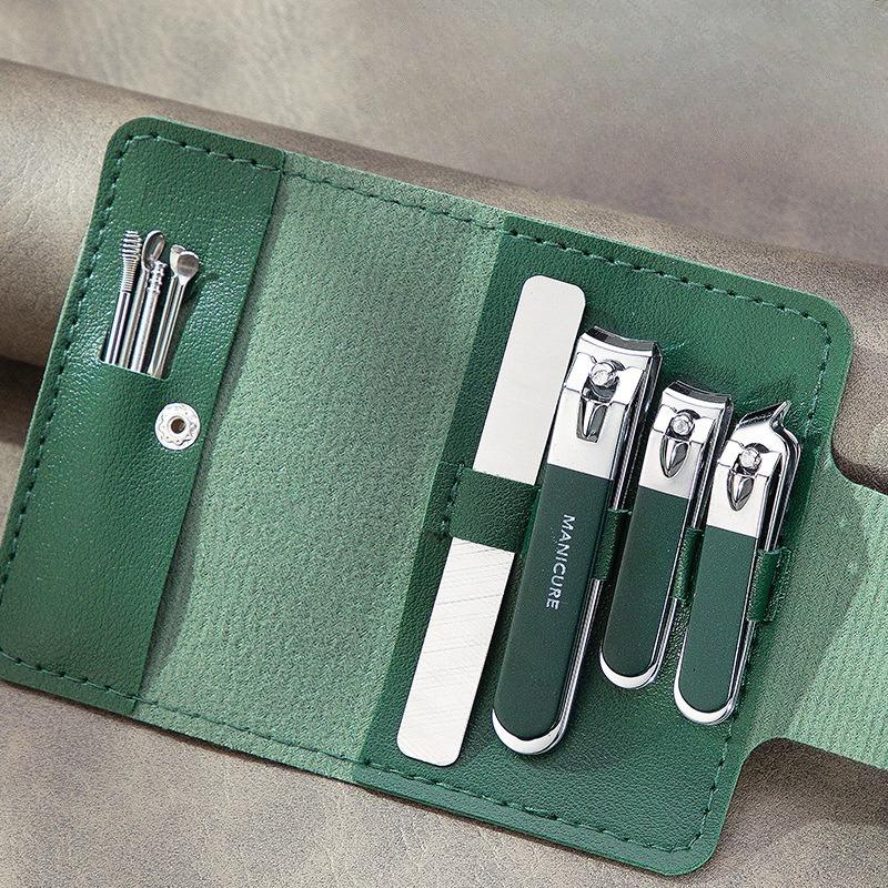 4/10/16 шт. Профессиональный набор для маникюра и педикюра. Набор для ухода за ногтями из нержавеющей стали. Дорожный маникюрный набор