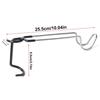 1PC Stainless Steel Light Stand Holder Hooks Portable Tent Pole Lamp Fishing Lantern Hanger Camping Outdoor Supplies