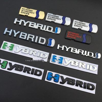 Металлические логотипы для гибридных автомобилей Camry, Reiz, Corolla, Levin - HYBRID Наклейки