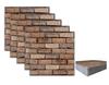 3D Обои, Наклейки Кирпичная Плитка, Съемные, 30см x 30см, Упаковка 10 шт., Водонепроницаемые, Термостойкие, Лист для Ремонта, для Ванной, Кухни, Туалета, Текстур