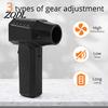 Multi Scene Airflow Device Electric Air Duster with Brushless Motor for PC Keyboard Cleaning, Portable Rechargeable Turbo Fan Workshop Equipment Dust