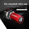 For Alfa Romeo 4PCS Car Air Tire Valve Caps Aluminum Wheel Tyre Stem Cover For Alfa Romeo Giulia 147 Mito 156 159 166 GT Stelvio