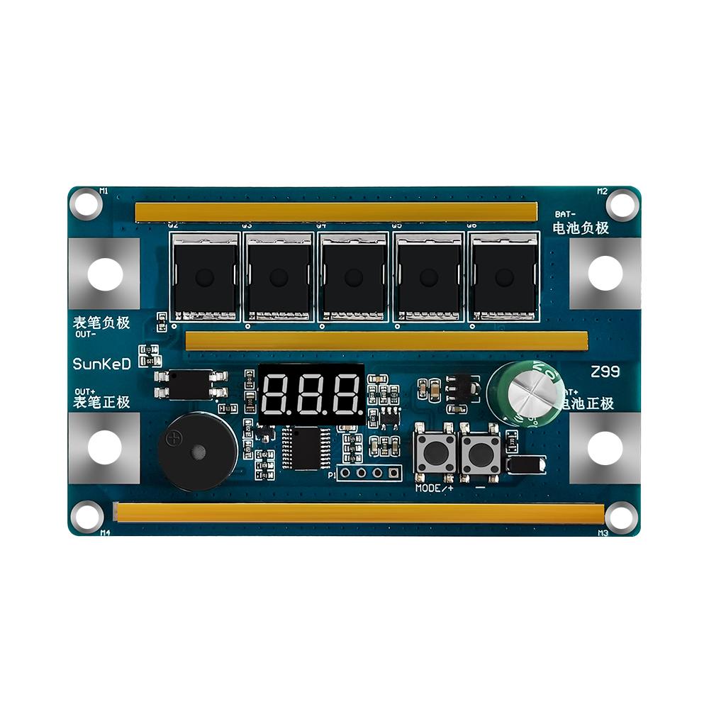 Z99 12V Портативный аппарат точечной сварки Комплект 99-ступенчатая регулировка мощности Литиевая батарея 18650 Плата управления сваркой Сварка никелевой пластины