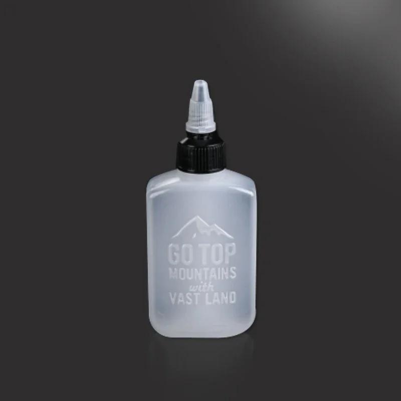 1 PC 120ML Dispensing Oil Bottle Outdoor Camping Picnic Barbecue Portable Seasoning Bottle Food Container Kitchen Gadgets