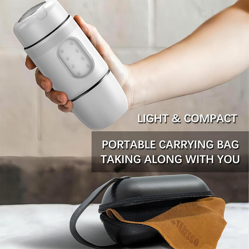 Staresso Мини-кофеварка для путешествий, портативная кофемашина 2IN1, дорожные гаджеты, идеально подходящие для путешествий, кемпинга, пеших прогулок