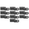 10Pcs pack Kayak Canoe Bungee Shock Cord Hook Bungee Terminal End Tabbed Hooks for Kayaks